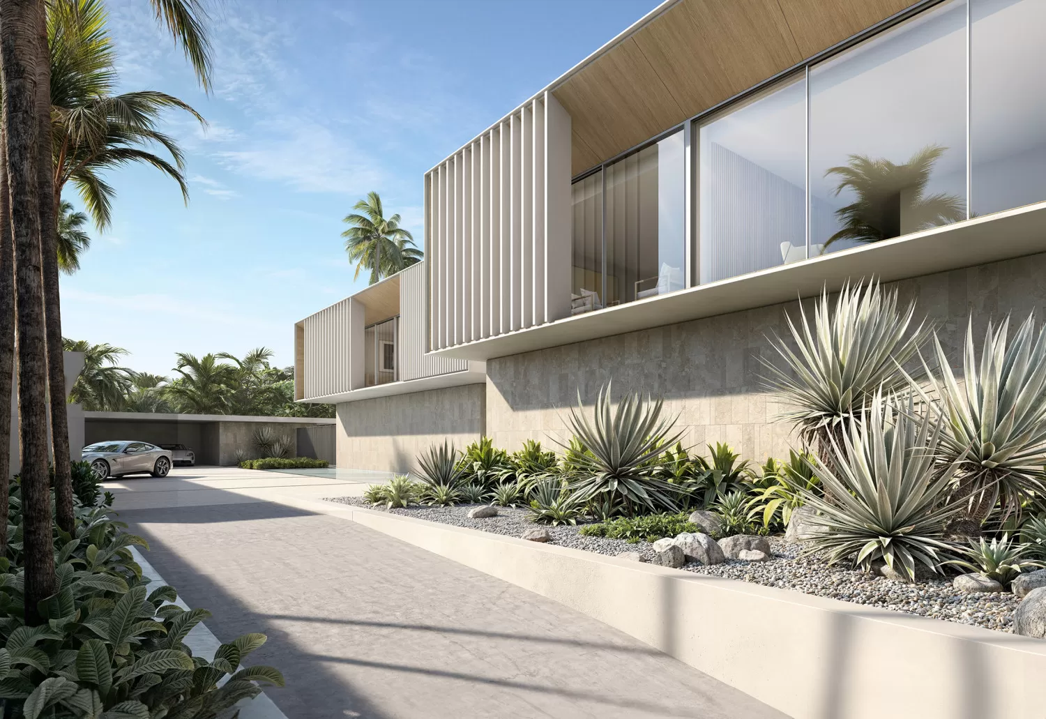 Strom Architects Oasis Mansion Split 28