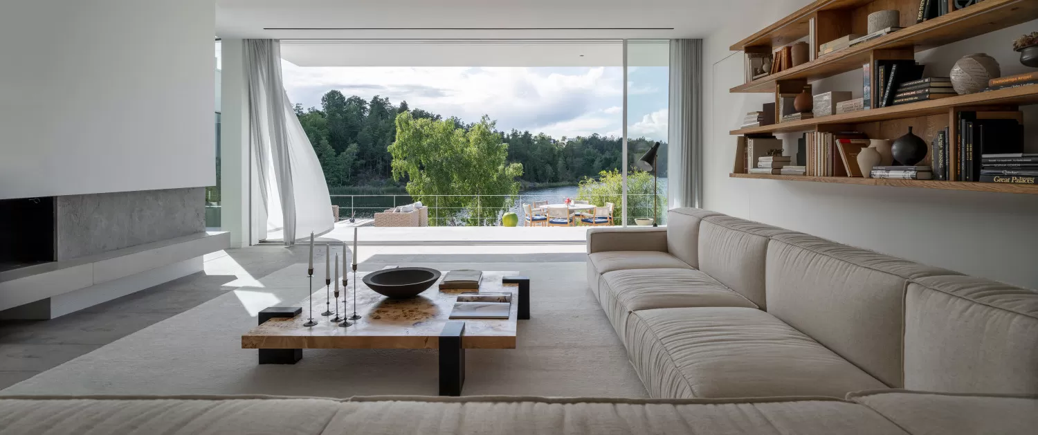 StromArchitects PrivateHouse Sweden Living